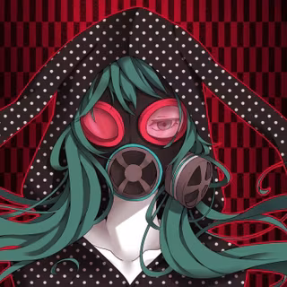 Anime girl mask HD wallpaper