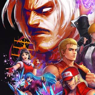 The King of Fighters HD iPhone wallpaper