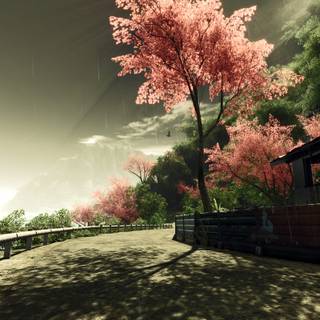 Country spring wallpaper