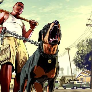 Franklin GTA wallpaper