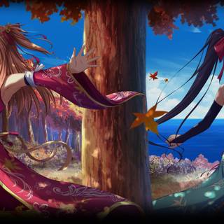 Maple anime wallpaper