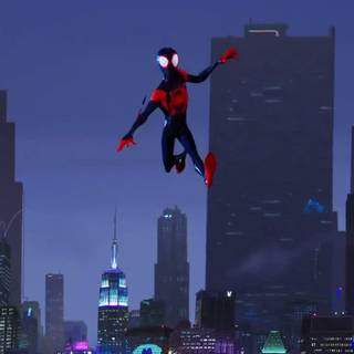 Into The Spider Verse desktop wallpaper
