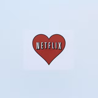 Aesthetic Netflix logo wallpaper
