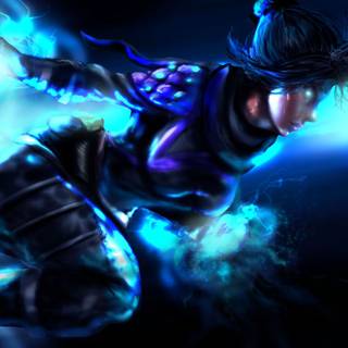 1080p anime girl Wraith Apex wallpaper