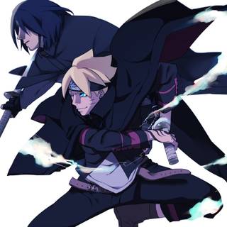 Boruto Jougan minimal 4k wallpaper