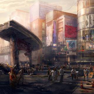 Zumbis HD anime wallpaper