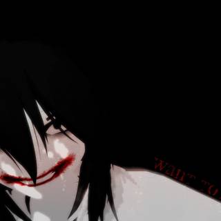 Jeff the Killer pixel art wallpaper