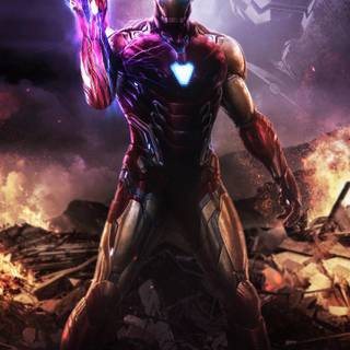 4k Iron Man iPhone 6 wallpaper