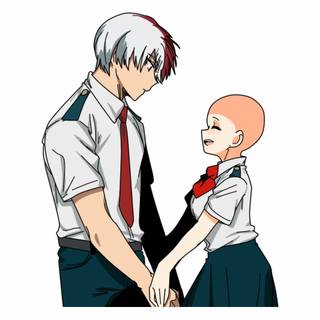 Midoriya as a girl wallpaper