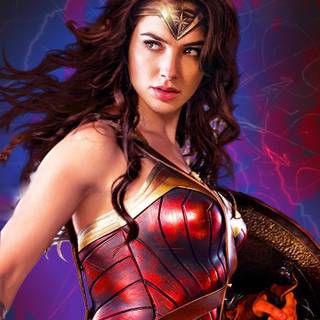 Wonder Women movie poster wallpaper