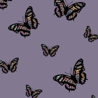 Aesthetic butterflies wallpaper