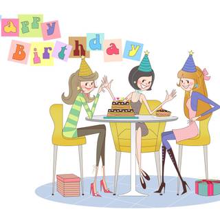 Birthday women wallpaper