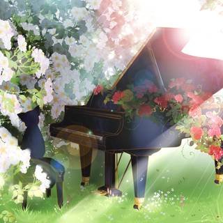 Spring in April wallpaper