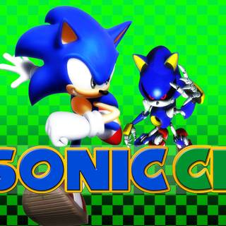 Sonic CD wallpaper