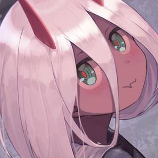 Aesthetic Zero Two wallpaper