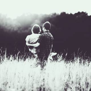 Black people couple wallpaper