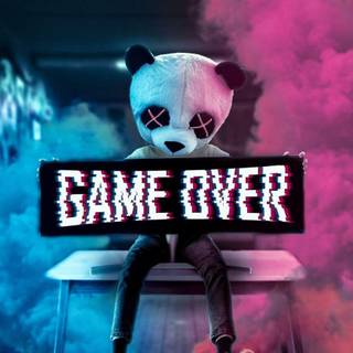 Gamer panda wallpaper
