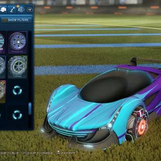 Rocket League GXT wallpaper