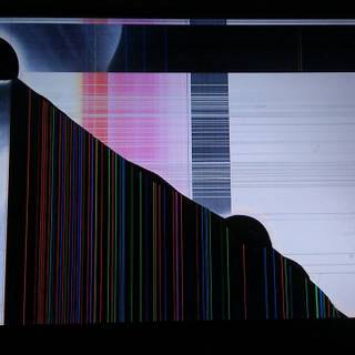Broken TV wallpaper