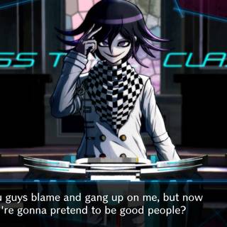 Kokichi Ouma computer wallpaper