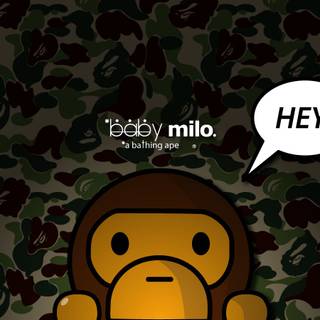 Bape cartoon computer wallpaper