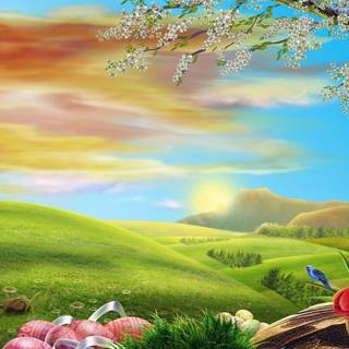 Mickey Easter wallpaper