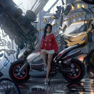 Anime 4k girl wallpaper