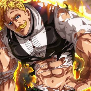 Escanor minimal wallpaper