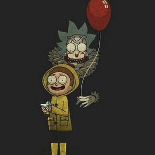 Rick and Morty high wallpaper