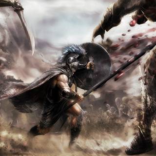 Spartan women wallpaper