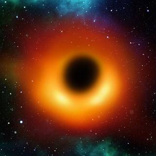 4k computer black hole wallpaper