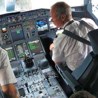 A350 cockpit smartphone wallpaper