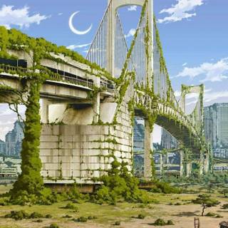 City Japan anime wallpaper