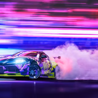 Smoke tunnel wallpaper