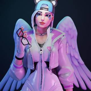 Fortnite girls Kawaii wallpaper