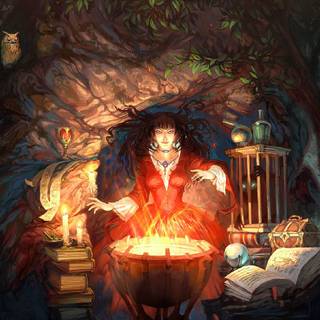 Wiccan computer wallpaper