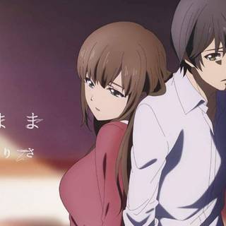 Anime Rain Domestic Na Kanojo wallpaper