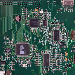 Electronic components wallpaper