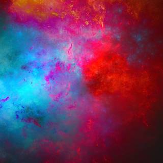 Colorful Galaxy computer wallpaper