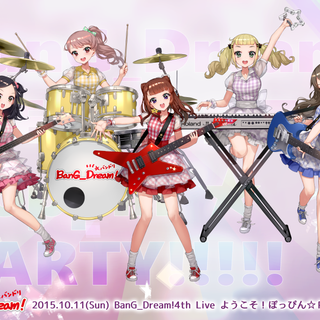 Bang Dream anime wallpaper
