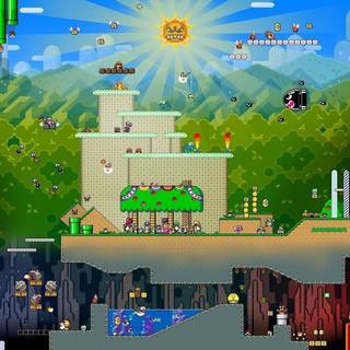 Nintendo retro 4k wallpaper