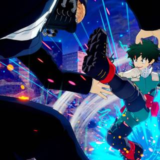Anime Ps4 Deku wallpaper