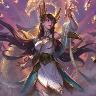 League of Legends girl wallpaper