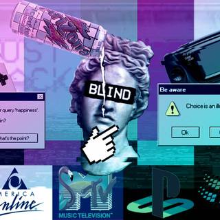 Aesthetic Playstation PC wallpaper