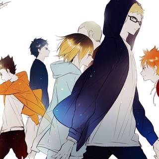 Haikyuu aesthetic desktop wallpaper