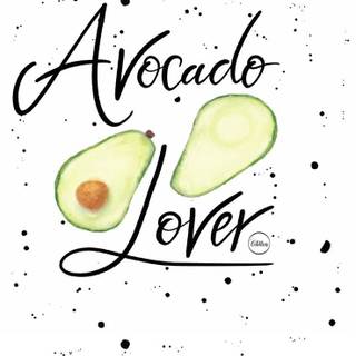 Avocado phone wallpaper