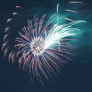 Anime Firework 4K wallpaper