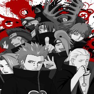 Akatsuki black desktop wallpaper
