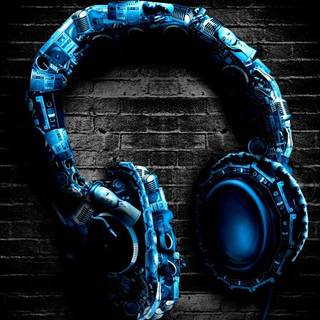 HD music eyarphone wallpaper