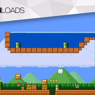 HD games retro wallpaper